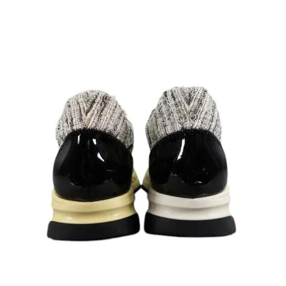 Sarah Summer Shoes Womens 38 Sneakers Fashion Lifestyle Tweed Iridescent Anthro - Picture 4 of 16